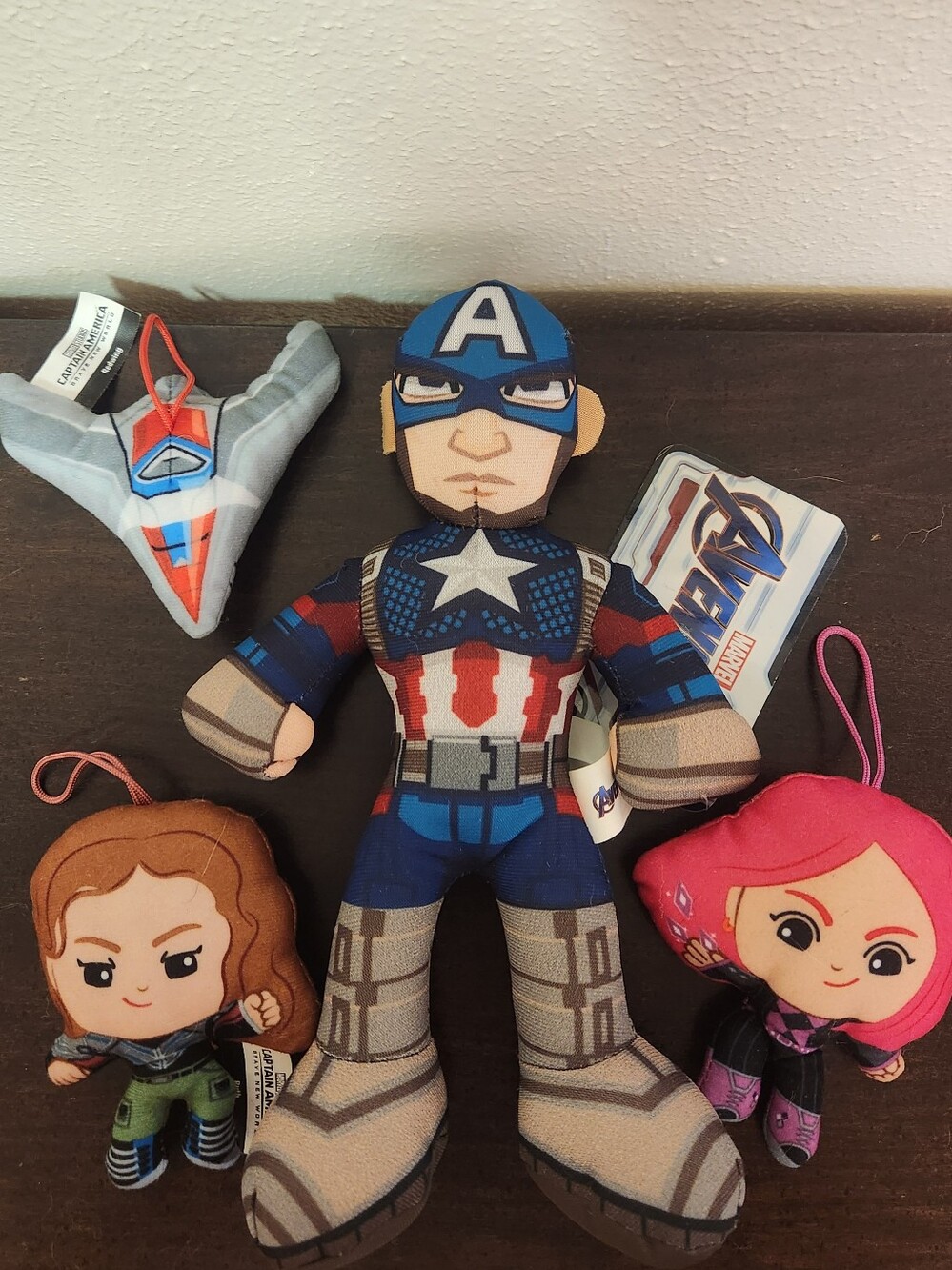 Captain America Plush Toy Set Of 4
